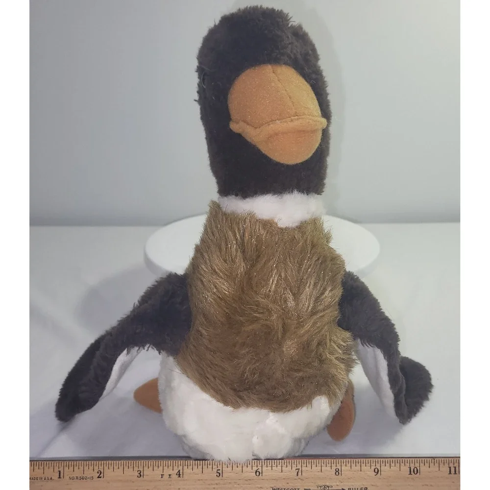 Possum Trot Mallard Duck Plush Vintage Brown White Stuffed Animal Toy